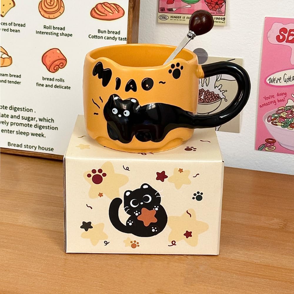 Katt mugg